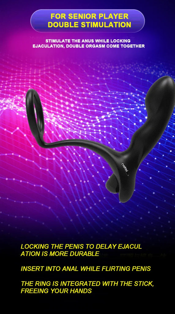 New Raptor Male Massager, Anal Plug Massage Stick, Vibrator, Adult Sex Toy