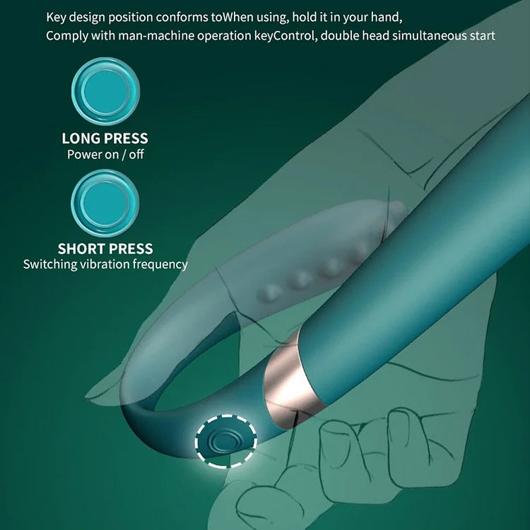 Green Calling | 10 Frequency G-Spot Vibrator Magic Wand Massager