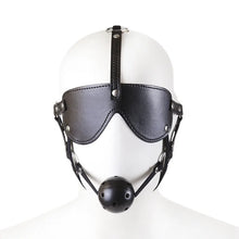 Load image into Gallery viewer, Bdsm Mouth Ball Gag With Eyeshade Combination Set Sex Toy For Adults