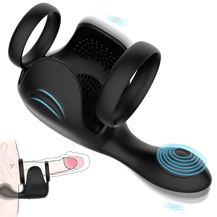 Men's Lock Ring Massager