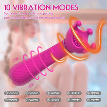 Load image into Gallery viewer, Scepter 10 Frequency Vibrator 5 Rotation Mode Clitoral Stimulator