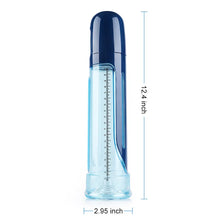 Load image into Gallery viewer, 2 in 1 Blue Automatic Penis Vacuum Pump