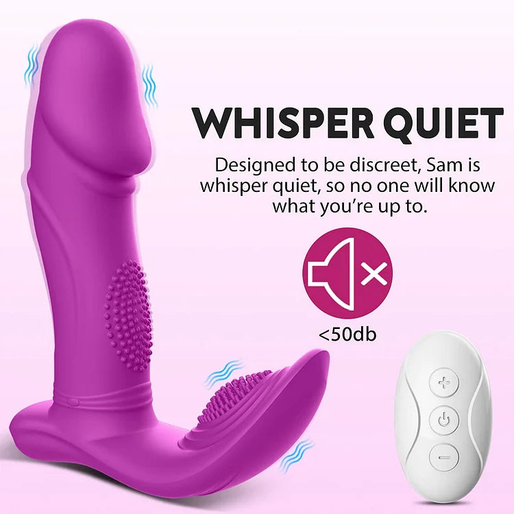 Wiggling Wearable Vibrator Mimic Finger