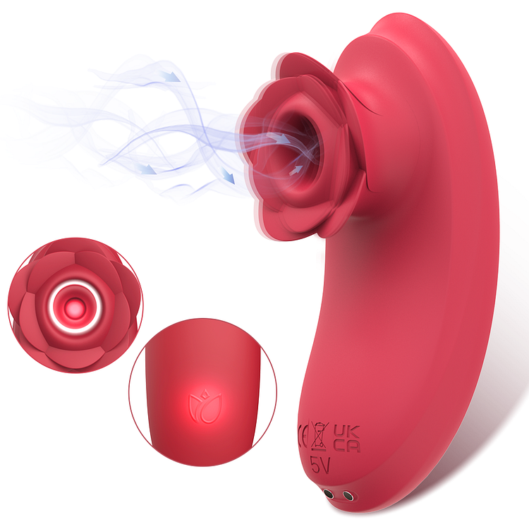 Rose Toy Sucker Vibrating Egg Sucking G-spot Massage Stimulator