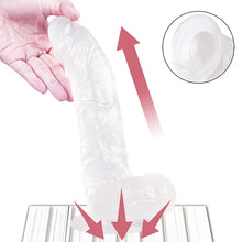 Load image into Gallery viewer, Pure Love 7.5 Inch Silicone Dildo With Suction Cup