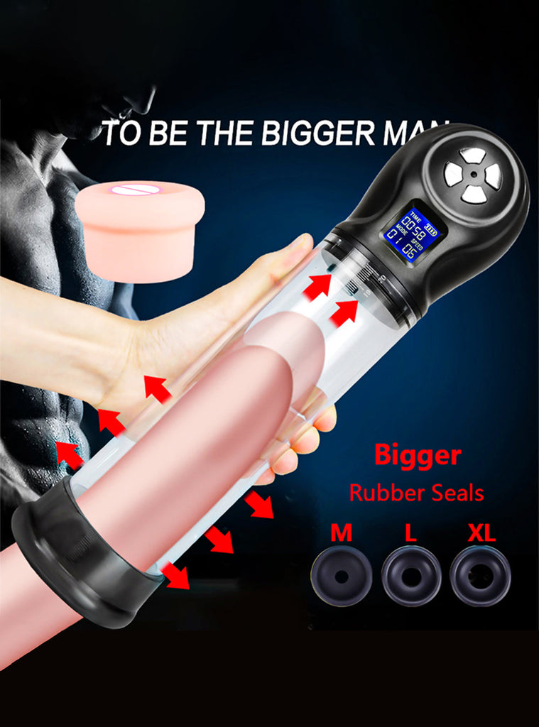 Automatic Penis Pump 6 Modes Adjustable LED Display