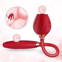 Load image into Gallery viewer, App Remote Control detachable Double Head Sucking And Vibrating Rose Toy