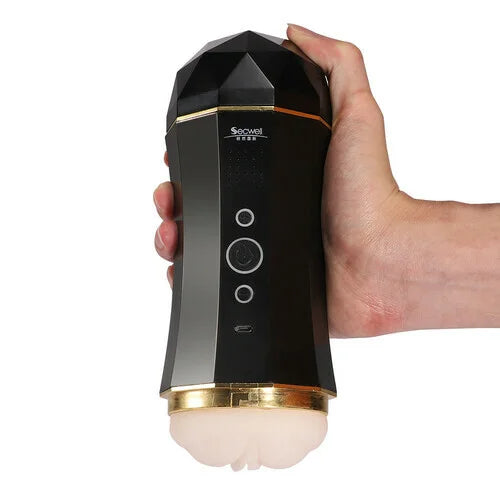 New Dual Head Male Handheld Masturbation Cup