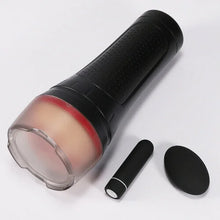 Load image into Gallery viewer, 2 IN1 Vibrating &amp; Realistic Vagina Fleshlight Masturbator