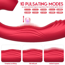 Load image into Gallery viewer, Female sucking vibrator erotic massage masturbation device