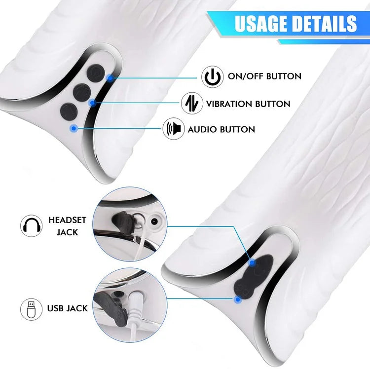 Realistic Massager High-end Cup Rechargeable Electric Adult Toys