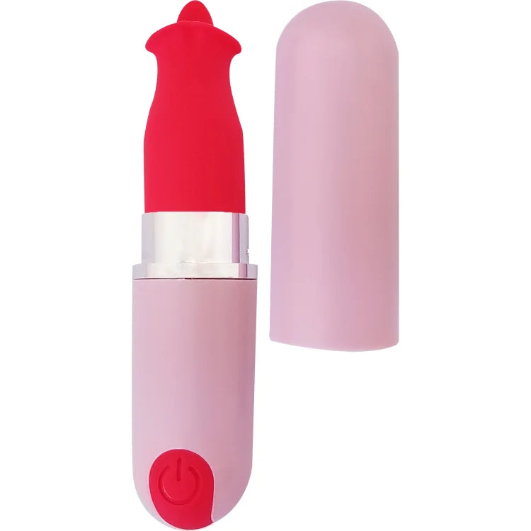 Tongue Lipstick Vibrating Stick Charging Women's Masturbation Device Carrying G-point Stick