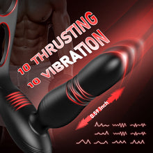 Load image into Gallery viewer, Thrusting Vibrating 4 Erogenous Zones Massagers and Stimulators