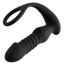 Load image into Gallery viewer, 10 Thrusting Vibrating Prostate Massager with Cock Ring and Remote Control