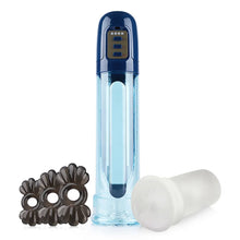 Load image into Gallery viewer, 2 in 1 Blue Automatic Penis Vacuum Pump