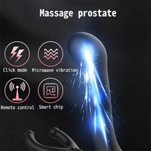 Load image into Gallery viewer, Prostate Massager Rotating Anal Vibrator Male Masturbator Butt Plug Vibrators