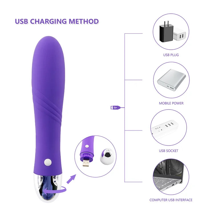 Vibrator 12 Dual-frequency Female Masturbation Stick Climax Waterproof Adult Products