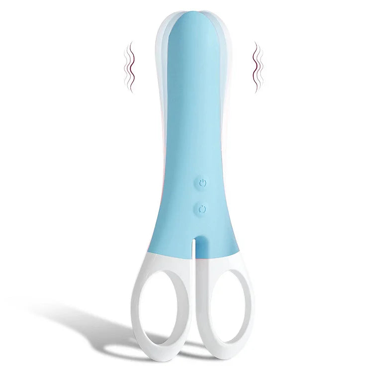 Scissors Vibrator - 9 Frequency Vibration Clitoral Stimulator With App Control