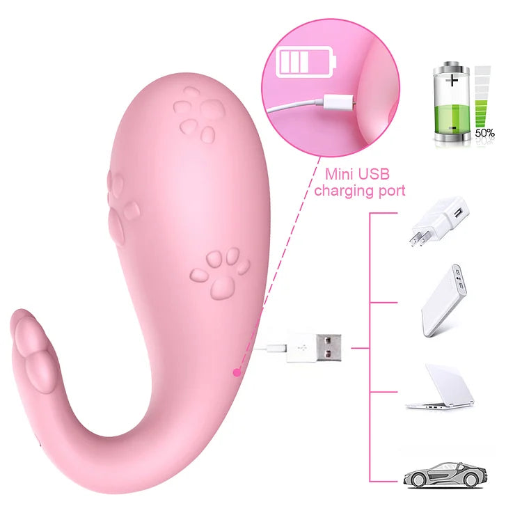 App Control Vibrator Benwa Ball Wireless Bluetooth Vibrating Egg