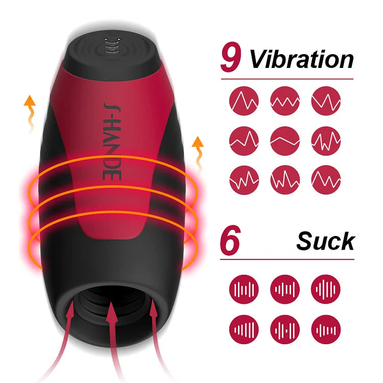 Male Masturbator Penis Trainer With Multiple Powerful Modes For Men