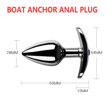 Load image into Gallery viewer, Ship Anchor Metal Anal Plug Female Appliance Backyard Masturbation Alternative Adult Sex Toys