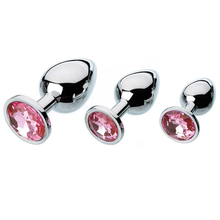 Adult Sex Toy Gem Anal Plug Set