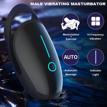 Load image into Gallery viewer, 10 Speed Male Masturbation Cup Glans Massager Male Penis Delayed Ejaculation