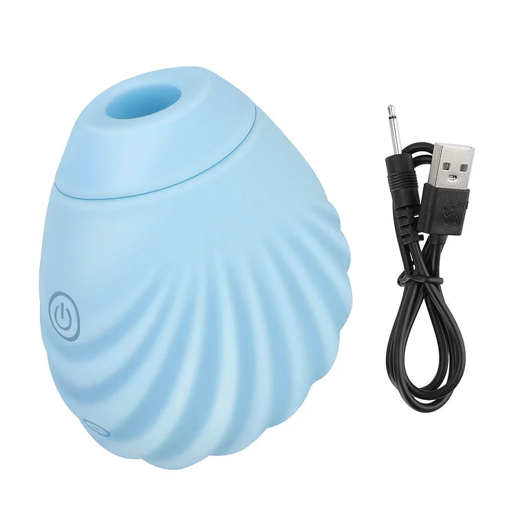 Mini Shell Usb Charging Clitoris Sucker Vibrators For Women