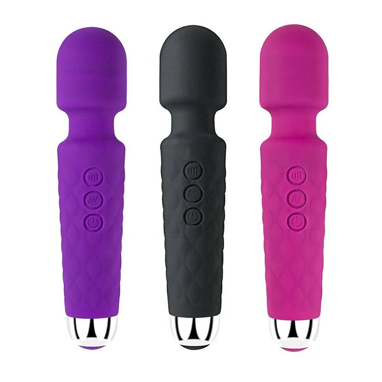 Silicone Wand Microphone Vibration Toy