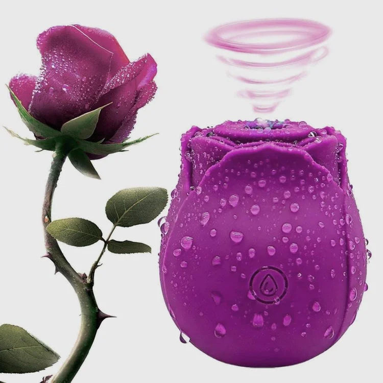 Rose Vaginal Sucking Vibrator Stimulating Toys for Women