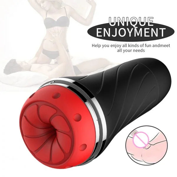 Automatic Male Masturbator 9 Modes Vibration Sucking Vacuum Stimulator