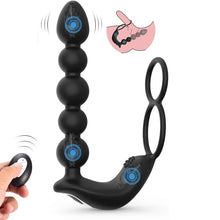 Load image into Gallery viewer, Bananer Cleaner Set - Telescopic Masturbator &amp; Remote Controlled Prostate Massager