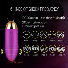 Load image into Gallery viewer, 10 Speed Mini Bullet Vibrator Powerful Vibrating Eggs