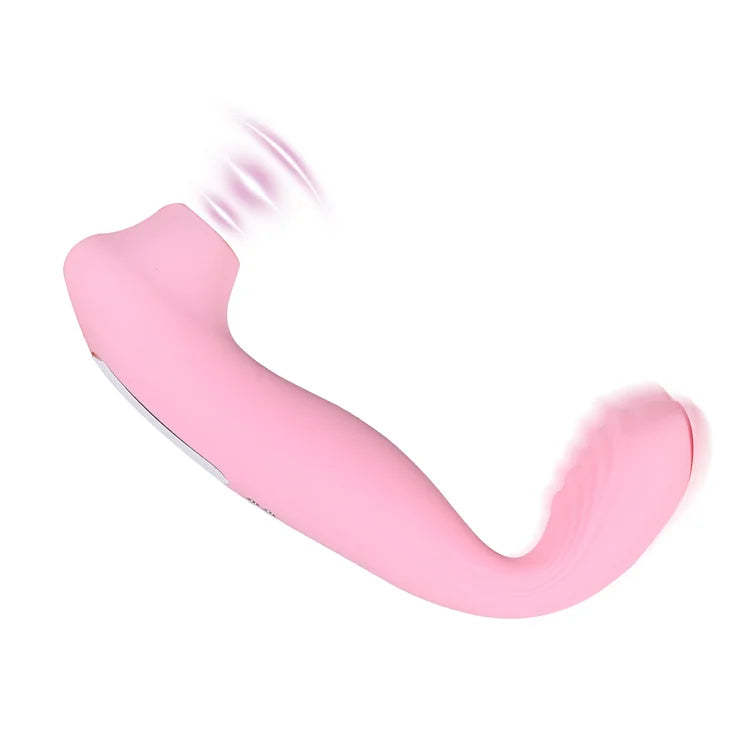 Bending Sucking Stick, Vibrating And Sucking Dual-purpose Vibrating Stick, Female Clitoral Stimulation, Orgasmic Masturbation Device