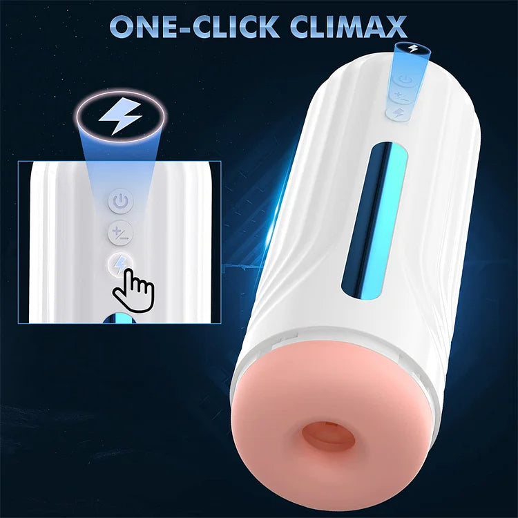 Automatic Male Masturbator Cup - 7 Thrusting & Vibrating Function