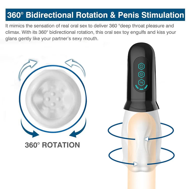 Automatic Rotating Aircraft Cup Men's Drawing And Inserting Masturbation Cup Trainer