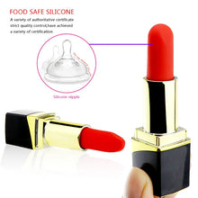 Load image into Gallery viewer, Rose Lipstick Vibrator G-spot 10 Vibration Modes