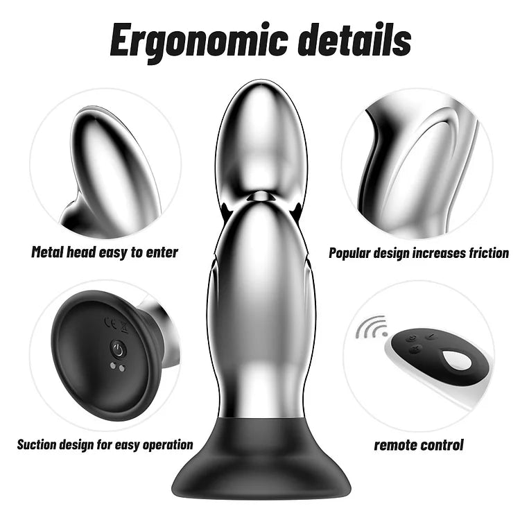 Anal Plug Wireless Multi Frequency Vibration Prostate Massager