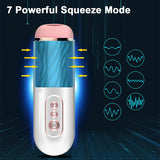 Aircraft Cup Automatic Men's Sucking 7-frequency Vibration Exercise Silicone Masturbator Adult Products