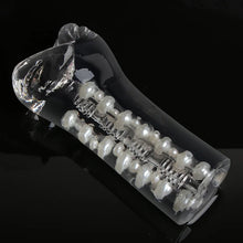 Load image into Gallery viewer, Transparent Oral Anal Sex Masturbation Cup With Beads