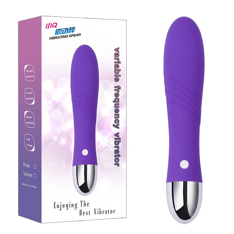 Vibrator 12 Dual-frequency Female Masturbation Stick Climax Waterproof Adult Products