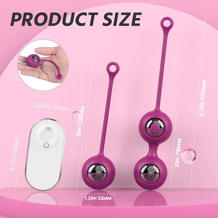 Vibration Kegel Ball Adult  Female Vaginal Training Ball Vibrating Masturbation