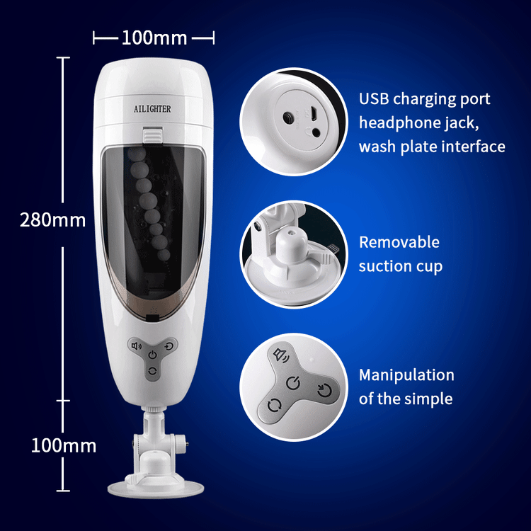 Ellite Juicer Rotary Sucking Aircraft Cup Charging Fully Automatic Telescopic Masturbation Cup For Men