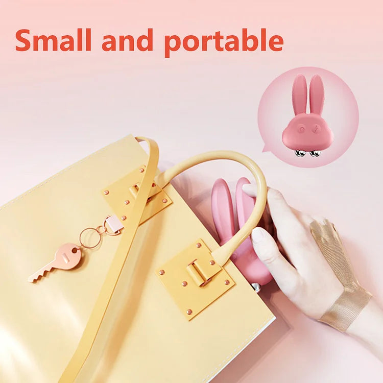 Electric Shock Rabbit Vibrator Cute Shaped Nipple Massager Clitoris Stimulator