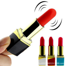 Load image into Gallery viewer, Mini Small Av Stick Magnetic Suction Rechargeable Lipstick Egg Skipping Vibration Women&#39;s Sex Toy Jumping Masturbator Adult Sex Toy