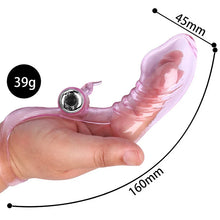 Load image into Gallery viewer, Finger Vibrating Sleeve Sex Toy For Adults