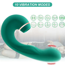 Load image into Gallery viewer, 3 in 1 Clitoral Suction 10 Vibration Modes G-Spot Vagina Stimulator