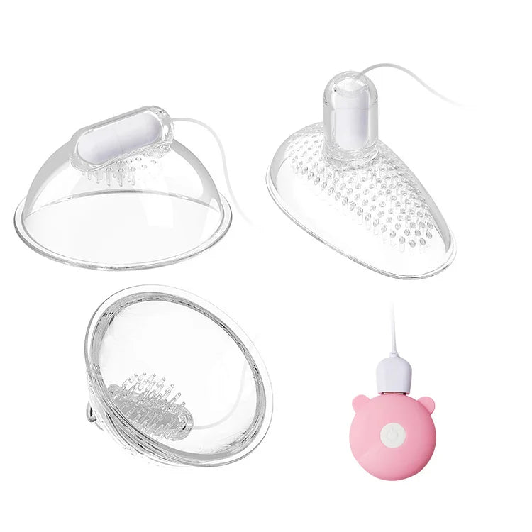 Breast And Chest Massager, Female, Yin Absorbing, Second Tidal Wave Vibrating, Masturbator, Nipple Stimulator, Adult Sex Toy