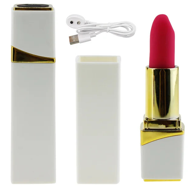 Rose Lipstick Vibrator G-spot 10 Vibration Modes