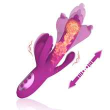 Load image into Gallery viewer, Trident 4-in-1 Heating Telescopic Swinging Tongue-licking Vibrator